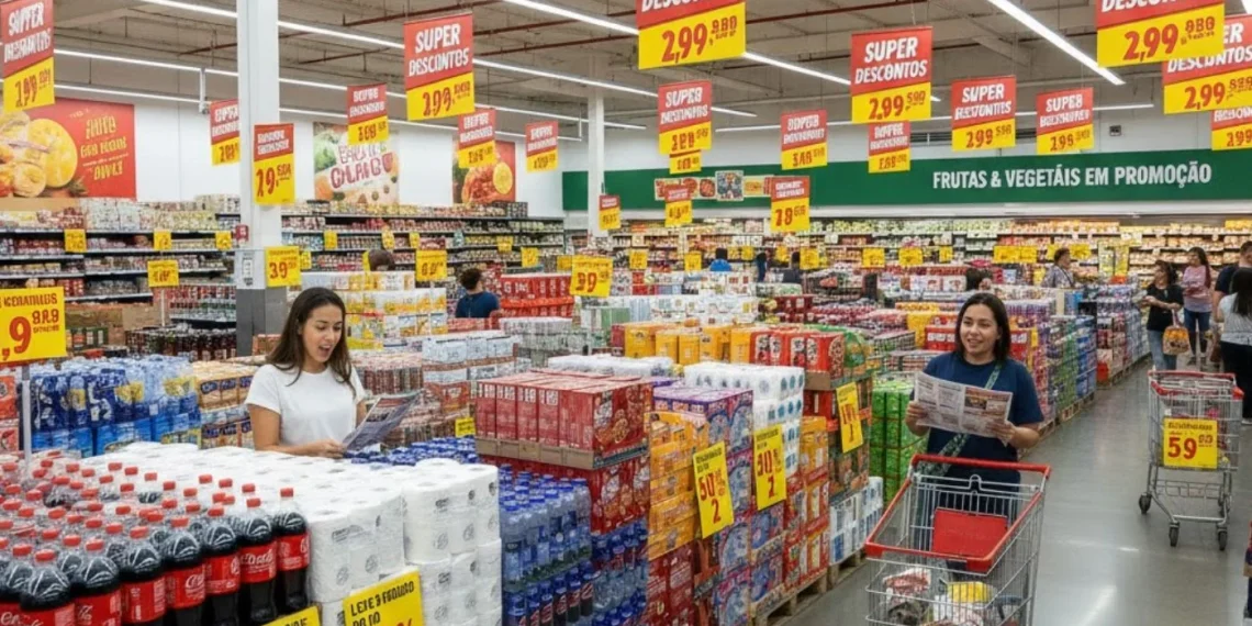 Supermercado Russo. Imagem: Reprodução