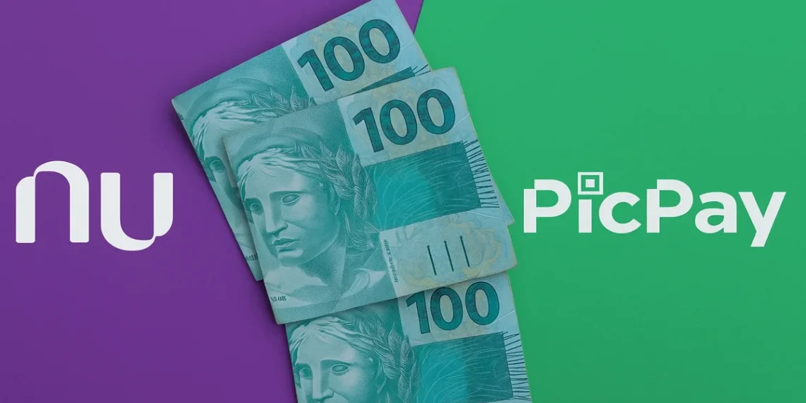 Qual rende mais, Nubank ou PicPay? Saiba o que acontece com quem deixa R$1.000,00 na conta
