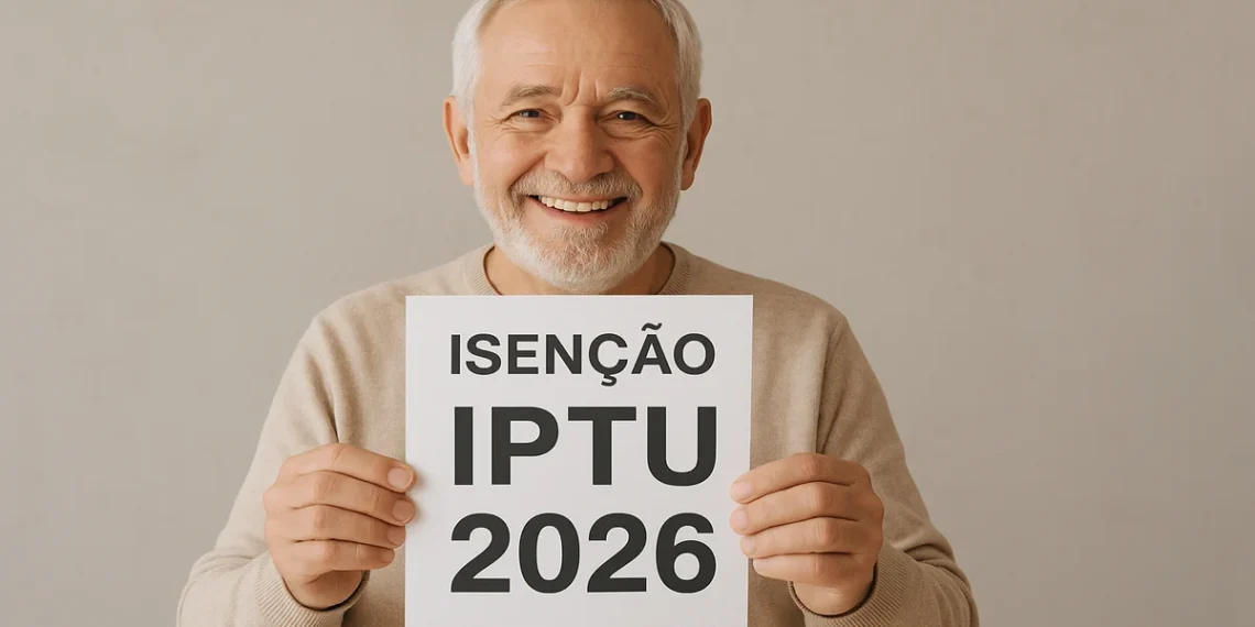 Idosos vão ter direito a isenção no IPTU em 2026? Veja o diz que lei em vigor