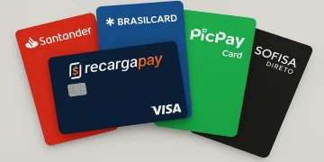 5 cartões de crédito que aprovam mesmo quem está com o nome sujo