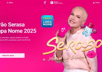 SERASA confirma: brasileiros com dívidas de R$1.000 pode pagar débito por R$10,00