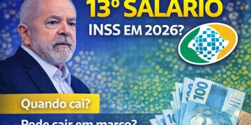 13º salário do INSS em 2026 quando cai? Pode ser pago neste mês de março? Veja o que se sabe sobre o pagamento do abono