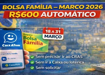 Bolsa Família de março 2026: Aplicativo vai liberar pagamento de R$600 automaticamente sem precisar ir ao CRAS,  Caixa ou Lotérica