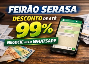 Feirão Limpa Nome vai beneficiar brasileiros com WhatsApp