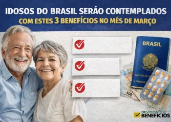 Idosos do Brasil serão contemplados com estes 3 benefícios no mês de março
