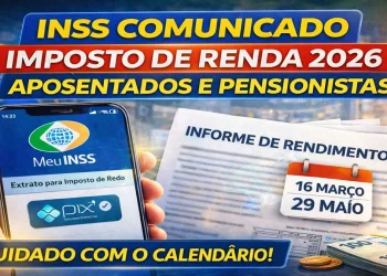 INSS emite comunicado para os brasileiros envolvendo o Imposto de Renda 2026