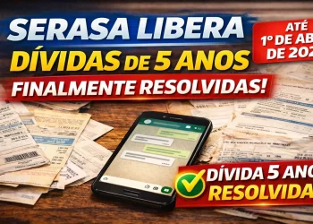 Serasa entrega ótima notícia até 1º de abril de 2026 para quem tem dívidas há mais de 5 anos