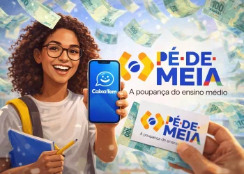 Caixa Tem emite comunicado para os pais dos alunos do Pé de Meia 2026