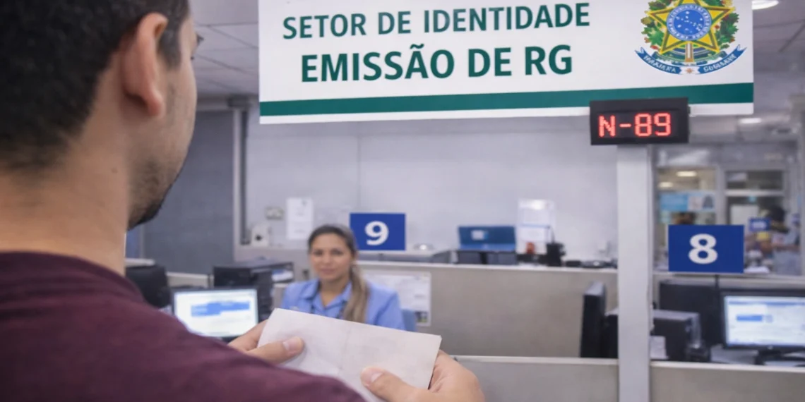 Emissão do Novo RG. Foto: Montagem/Revista dos Benefícios