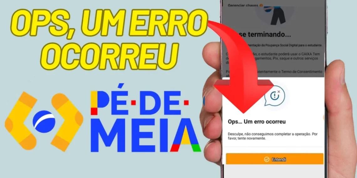Erro Pé de Meia. Foto: Reprodução/Canal do Youtube Mundo Paiva Tutoriais