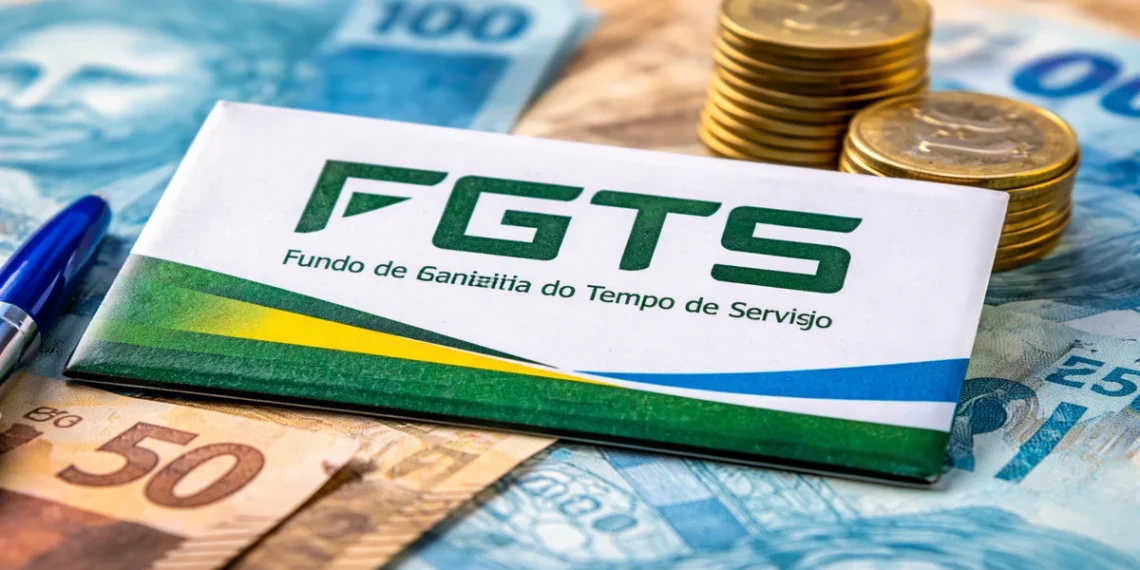 Saque do FGTS. Foto: Montagem/Revista dos Benefícios