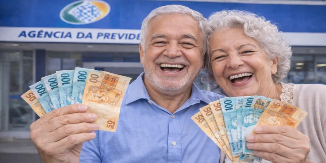 Idosos felizes. Foto: Montagem/Revista dos Benefícios