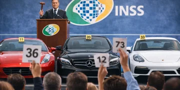 INSS vai leiloar carros de luxo após decisão oficial determinada pelo STF