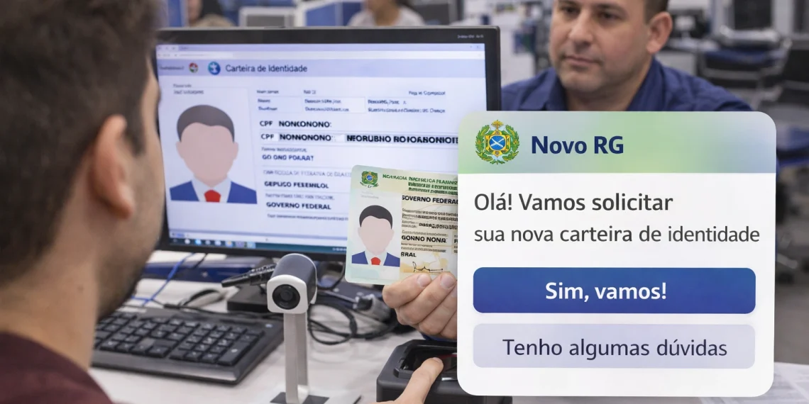 Novo RG. Foto: Montagem/Revista dos Benefícios