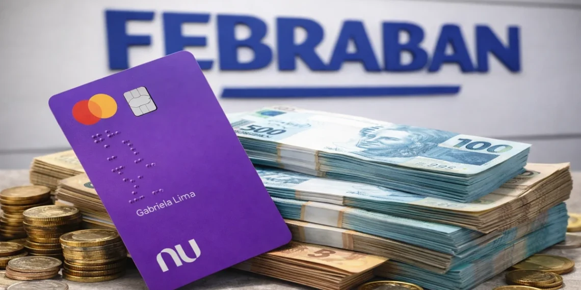 Nubank e Febraban. Foto: Montagem/Revista dos Benefícios