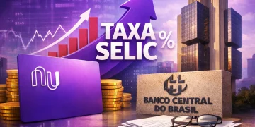 Selic vai a 14,75% e agora? Quanto rende R$1 milhão, R$100 mil e R$1.000 no Nubank