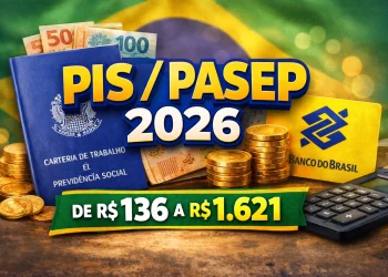 PIS/PASEP 2026: brasileiros que trabalharam pelo menos 30 dias em 2024 terá direito a R$136,00 a R$1.621,00