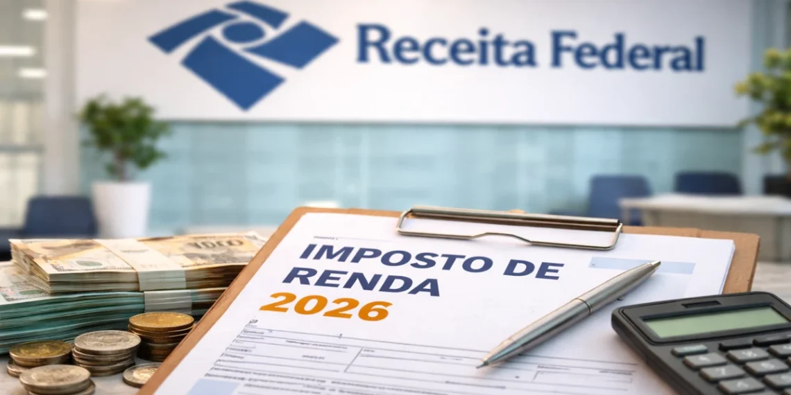 Imposto de Renda 2026. Foto: Montagem/Revista dos Benefícios