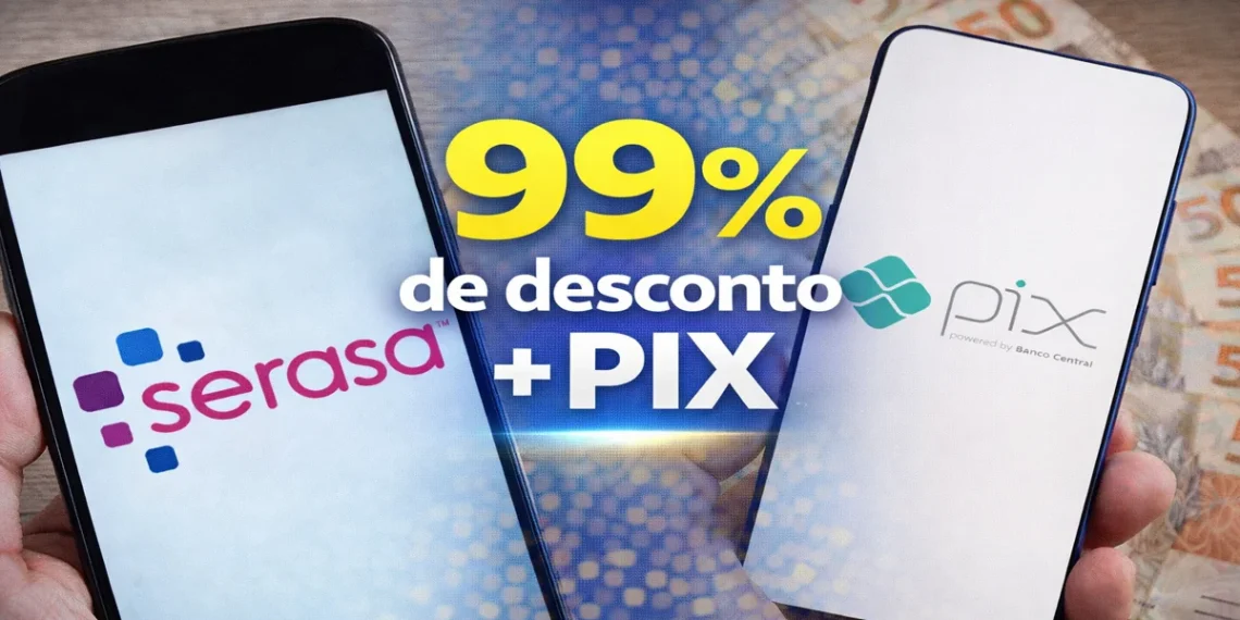 SERASA e PIX. Foto: Montagem/Revista dos Benefícios