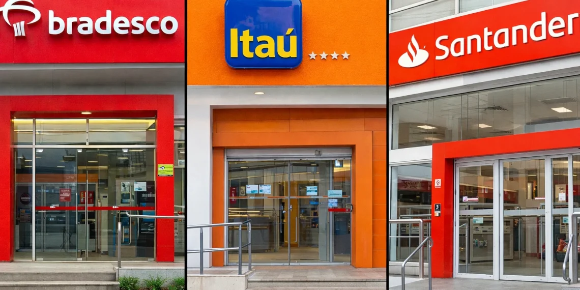 Bancos. Foto: Montagem/Revista dos Benefícios