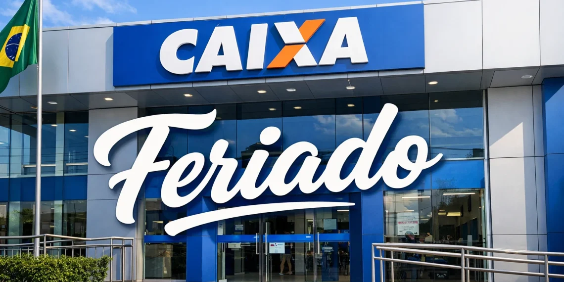 Feriado Caixa. Foto: Montagem/Revista dos Benefícios