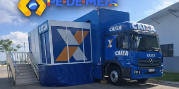 Fique atento! Caminhão CAIXA vai atender beneficiários do Pé de Meia até esta sexta-feira (10/04)