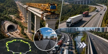 Quase 176 quilômetros de anel viário, viadutos da altura de prédios de 18 andares e tecnologia usada em pistas de Fórmula 1: como o Rodoanel Norte entra na reta final para retirar 18 mil caminhões das Marginais de São Paulo