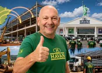 Quase 200 megalojas, meta de 25 mil colaboradores e canteiros de obras do Norte ao Centro-Oeste: como Luciano Hang acelera a expansão da Havan e aposta na geração de empregos em novas unidades