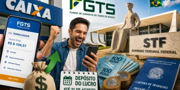 Lucro do FGTS: Caixa define data e valor do pagamento em 2026; saiba como calcular e quem tem direito