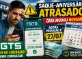 FGTS Saque-Aniversário: Trabalhadores relatam novos atrasos e mudança de datas para 27 de julho; entenda o ‘Código 60’