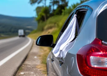 O que significa um pano branco pendurado na janela de um carro? Entenda o sinal que ainda gera dúvidas nas estradas