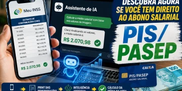 PIS/PASEP 2027: Veja como usar IA e o ‘Meu INSS’ para calcular se você tem direito ao abono salarial