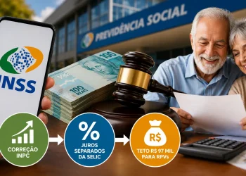 Correção pelo INPC, juros separados da Selic e teto de R$ 97 mil para RPVs: o que muda nos atrasados do INSS após a atualização do Manual de Cálculos da Justiça Federal