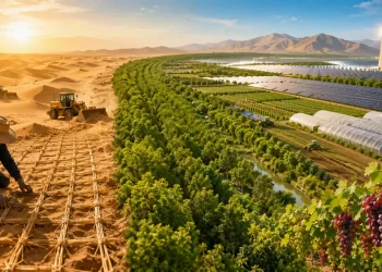 Quase 2,6 milhões de km² de desertos, 66 bilhões de árvores e megafazendas de alimentos e energia: como a China está transformando dunas em polos agrícolas que abastecem milhões de pessoas