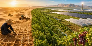 Quase 2,6 milhões de km² de desertos, 66 bilhões de árvores e megafazendas de alimentos e energia: como a China está transformando dunas em polos agrícolas que abastecem milhões de pessoas