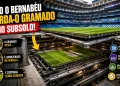 Vídeo impressiona ao revelar como o Santiago Bernabéu guarda todo o gramado no subsolo; entenda a tecnologia