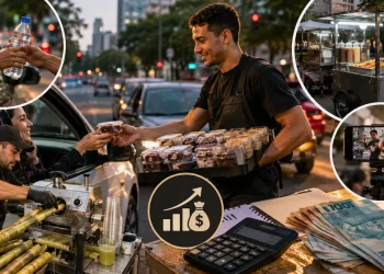 Faturamento de até R$ 24 mil, técnicas de persuasão, carrinhos de R$ 50 mil e vendas nos semáforos: como vendedores de rua transformaram o comércio informal em negócios que movimentam milhares de reais por mês