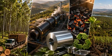 Quase 150 mil hectares manejados, maior forno de carbonização do mundo e florestas renováveis de eucalipto: como o Vale do Jequitinhonha se tornou referência global na produção do aço verde brasileiro