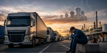 Apagão de motoristas: déficit de 16 mil profissionais deixa caminhões parados e ameaça abastecimento da indústria