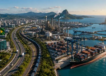 Localizada ao norte de Vitória, a cidade de Aracruz vive uma transformação sem precedentes, atraindo bilhões em investimentos e consolidando-se como o novo centro gravitacional da indústria pesada e do comércio exterior brasileiro
