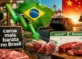 Exportações recordes, cota da China esgotada e US$ 9,7 bilhões no semestre: por que o preço da carne bovina deve cair em agosto e setembro antes de voltar a subir no fim do ano