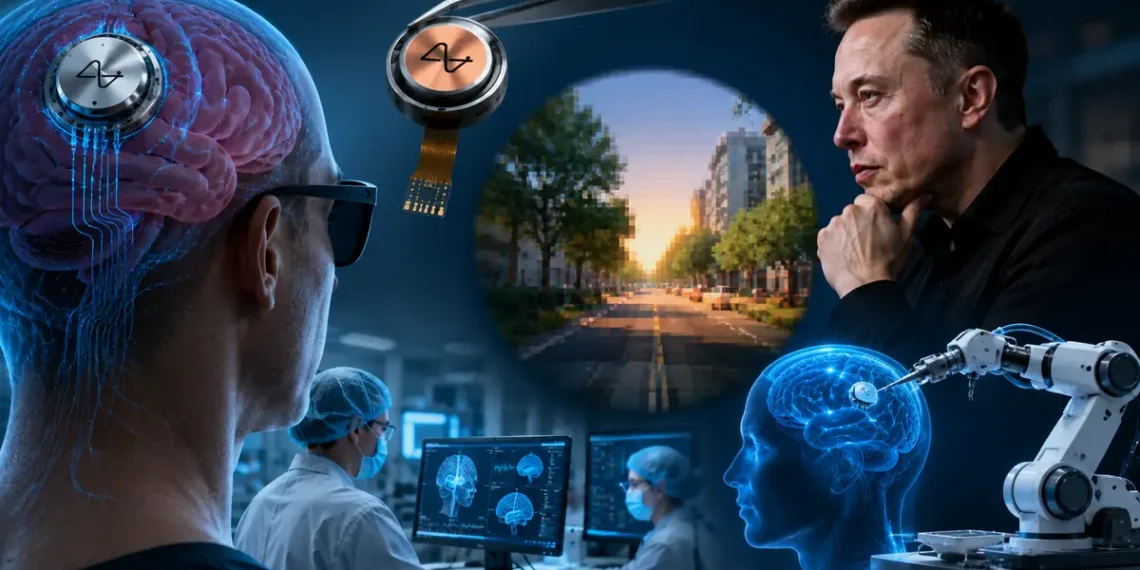 Chip cerebral desenvolvido pela Neuralink pode ajudar a restaurar a visão de pessoas cegas