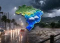 Frente fria avança e traz chuva para todo o Sul do Brasil nesta semana; veja previsão e volumes por região