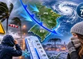 Alerta de Ciclone, ventos de até 70 km/h e chegada de massa de ar polar: nova mudança no tempo vai derrubar as temperaturas no Brasil e levar cidades a registrar menos de 10°C