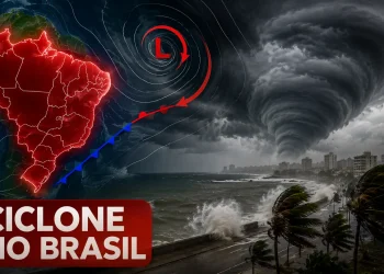 Ciclone chegando ao Brasil: Saiba como acontece o fenômeno que coloca parte do país em alerta vermelho