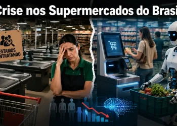 Caixas vazios, dificuldade para contratar e avanço da inteligência artificial: por que os supermercados enfrentam uma crise inédita de mão de obra e como a tecnologia está mudando o futuro das compras