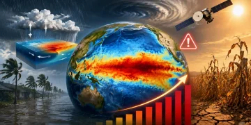El Niño já é forte, chance de evento ‘muito forte’ supera 80% e impactos podem se estender até 2027: o que mostram os novos dados da NOAA e por que meteorologistas mantêm o alerta