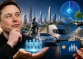 Elon Musk prevê que inteligência artificial tornará o trabalho opcional em até 10 anos, defende renda universal e diz que dinheiro poderá perder importância em uma era de “abundância”