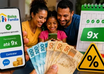 Parcelamento em até 9 vezes, juros elevados e contratação pelo celular: o que mudou no empréstimo para beneficiários do Bolsa Família e por que especialistas recomendam cautela antes de contratar