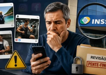 Fotos de viagens, vídeos na academia e anúncios de serviços podem levar segurados à revisão do INSS; entenda quando as redes sociais podem influenciar o pente-fino e quais cuidados ajudam a proteger o benefício